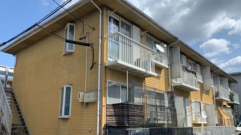 豊田市　G様　2階建てアパートBefore写真